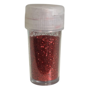 Glitter Rojo 3grs Con Tapa Dosificadora