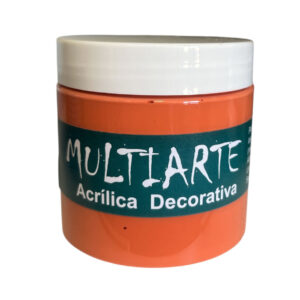 Pintura decorativa MultiArte 200ml Naranja Pastel