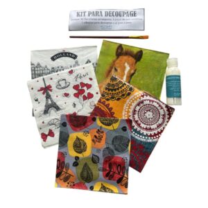 Kit de servilletas para decoupage Modelo Varios