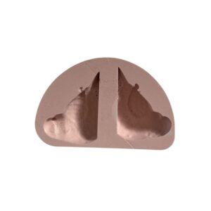 Molde de Silicona Pajarito 3,5cms de largo 049