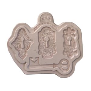 Molde de Silicona Moldura Llave 073
