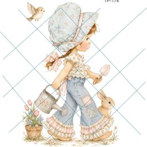 Transfer color - 20x25cms Sarah Kay Multiarte TP-174