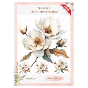 Transfer Color - 25cms x 29cms Flores 24