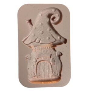 Molde de Silicona Casita 4,5cms x 7,5cms M18
