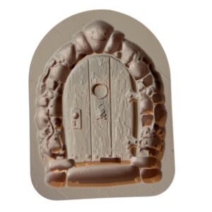 Molde de Silicona Casita 5cms x 7cms M22