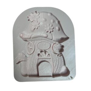 Molde de Silicona Casita 6cms x 8cms M24