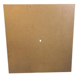Base para reloj de MDF 29x29cms con perforacion