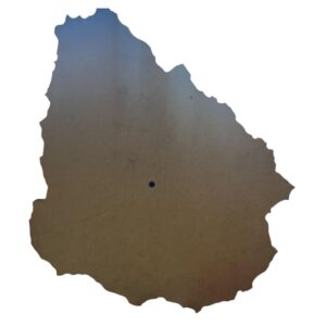 Base para reloj de MDF Uruguay 40cms de alto