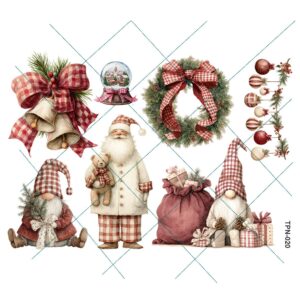 Transfer Color - 20x25cms Multiarte Navidad TPN-020