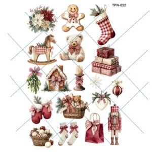 Transfer Color - 20x25cms Multiarte Navidad TPN-022