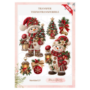 Transfer Color - 25cms x 29cms Navidad 27