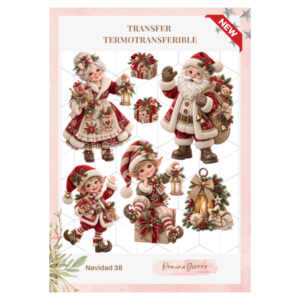 Transfer Color - 25cms x 29cms Navidad 38