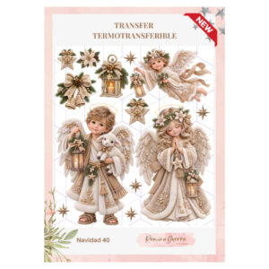 Transfer Color - 25cms x 29cms Navidad 40