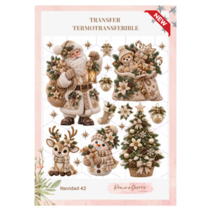 Transfer Color - 25cms x 29cms Navidad 42