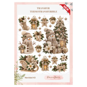 Transfer Color - 25cms x 29cms Navidad 43