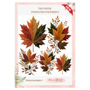 Transfer Color - 25cms x 29cms Otoño Bordado 1