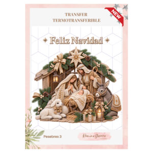 Transfer Color - 25cms x 29cms Pesebre 3